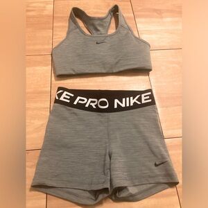 Nike Pro Set_Shorts Adult XS, top Adult S